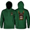Powell Peralta Andy Anderson Skull Alpine Green Men's Hooded Sweatshirt - Small