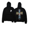 Primitive Skateboarding Guns N' Roses Cross Men's Hooded Sweatshirt