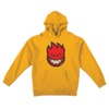 Spitfire Wheels Bighead Fill Gold / Red / White / Black Men's Hooded Sweatshirt - Large