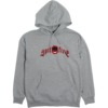 Spitfire Wheels Immortal Fire Emblem Heather Grey Men's Hooded Sweatshirt - X-Large