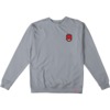 Spitfire Wheels Lil Bighead Fill Cement / Red / Black / White Men's Crew Neck Sweatshirt - Small