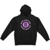 Spitfire Wheels Skate Like A Girl 25 Year Classic Black Men's Hooded Sweatshirt - Medium