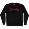Thrasher Magazine Script Black Men's Crew Neck Sweatshirt - Small