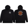 Thrasher Magazine Spitfire Classic Swirl Black Men's Hooded Sweatshirt - Medium