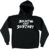 Thrasher Magazine Skate and Destroy Black Men's Hooded Sweatshirt - Small