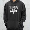 Thrasher Magazine Skategoat Black Men's Hooded Sweatshirt - Large