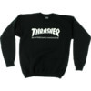 Thrasher Magazine Logo Black Men's Crew Neck Sweatshirt - Small