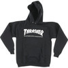 Thrasher Magazine Logo Skate Mag Black Men's Hooded Sweatshirt - X-Large