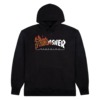 Thrasher Magazine Ignite Black Men's Hooded Sweatshirt - Small