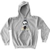 Zero Skateboards Lil Reaper Heather Grey Men's Hooded Sweatshirt - Small