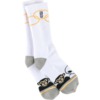 Alien Workshop Skateboards Missing Link White Crew Socks - One size fits most