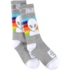 Alien Workshop Skateboards Spectrum Heather Grey Crew Socks - One size fits most