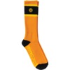 Anti Hero Skateboards Hecho Por Skate Emblem Orange / Yellow / Black Crew Socks - One size fits most
