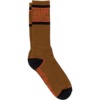 Anti Hero Skateboards I'm Lost Too Brown / Orange / Black Crew Socks - One size fits most