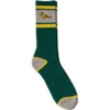 Anti Hero Skateboards Lil Pigeon Emblem Green / Yellow / Grey Crew Socks - One size fits most Anti Hero Skateboards Lil Pigeon Emblem Green / Yellow / Grey Crew Socks - One size fits most