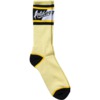 Anti Hero Skateboards Scratch Cream / Yellow / Black Crew Socks - One size fits most