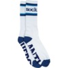Anti Hero Skateboards Sock Logo White / Navy / Cyan Crew Socks - One size fits most