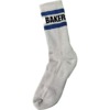 Baker Skateboards Bakersfield Heather Grey Crew Socks - One size fits most Baker Skateboards Bakersfield Heather Grey Crew Socks - One size fits most