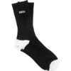 Bones Wheels Wheels Cotton Stitch Black / White Crew Socks - One size fits most