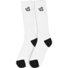 Foundation Skateboards Bird White Tall Socks - One Size Fits Most
