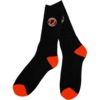 Foundation Skateboards Super Co Black Crew Socks - One size fits most