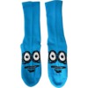 Heroin Skateboards Big Egg Cyan Crew Socks - One size fits most