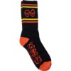 Krooked Skateboards Eyes Black / Red / Yellow Crew Socks - One Size Fits Most