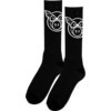 Pig Wheels Head Black Knee High Socks - One size fits most