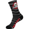 Powell Peralta Ripper Rips Charcoal / Black Crew Socks - One size fits most