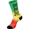 Powell Peralta Vato Rats Rasta Fade Crew Socks - One size fits most