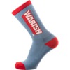 Psockadelic Socks Warish Blue / Red Crew Socks - One size fits most