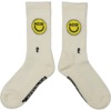 Psockadelic Socks Acid White Crew Socks - One size fits most