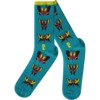 Psockadelic Socks Fly Now Crew Socks - One Size Fits Most