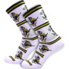 Psockadelic Socks Smokin' Crow Crew Socks - One Size Fits All