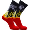 Psockadelic Socks Trust Me Jake the Snake Crew Socks - One Size Fits All