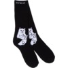 Rip N Dip Lord Nermal Black Crew Socks - One Size Fits Most