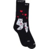Rip N Dip Nermal Loves Black Crew Socks - One Size Fits Most