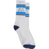 Rip N Dip Peeking Nermal Heather Ash / Navy Crew Socks - One Size Fits Most