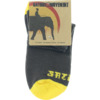 Satori Movement Warrior Chocolate Ankle Socks - Small