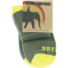Satori Movement Warrior Olive Ankle Socks - Large