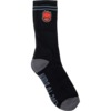 Spitfire Wheels Bighead Fill Embroidered Black / Charcoal / Red Crew Socks - One Size Fits Most