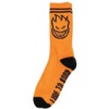 Spitfire Wheels Bighead Orange / Black Crew Socks - One Size Fits Most