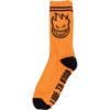 Spitfire Wheels Bighead Orange / Black Crew Socks - One size fits most