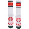 Spitfire Wheels Classic '87 Bighead White / Red / Green / Gold Crew Socks - One Size Fits Most