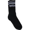 Spitfire Wheels Molotov Script Black / White Crew Socks - One size fits most