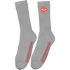 Toy Machine Skateboards Always Watching Grey Crew Socks - One size fits most
