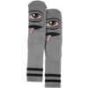Toy Machine Skateboards Bloodshot Eye Slate Grey Crew Socks - One size fits most