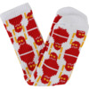 Toy Machine Skateboards Digi Monster White Crew Socks - One size fits most