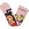 Toy Machine Skateboards Mousketeer Pink Crew Socks - One size fits most