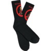 Toy Machine Skateboards No Scooter Black Crew Socks - One Size Fits All
